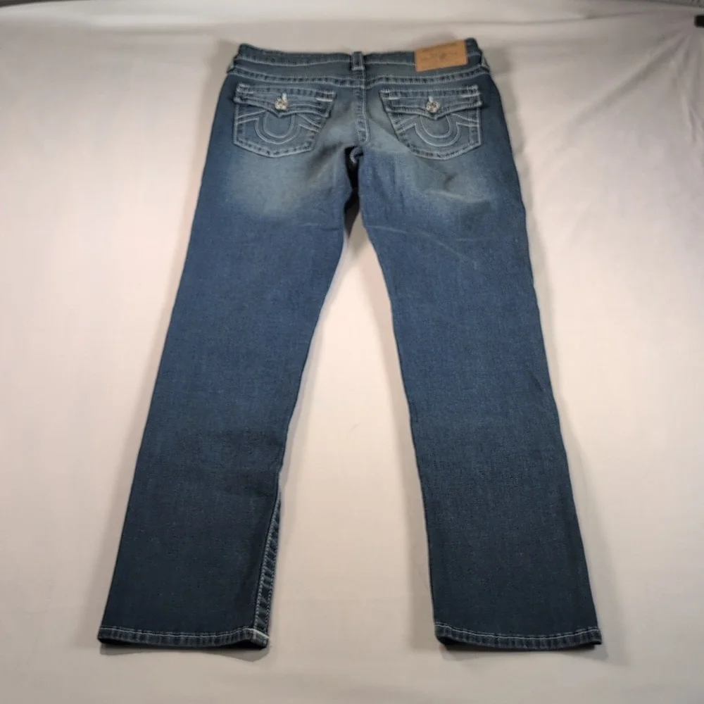 True Religion Straight Leg Jeans Size 16 Slim Kids
